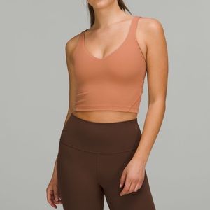Lululemon align tank size 8 copper brown